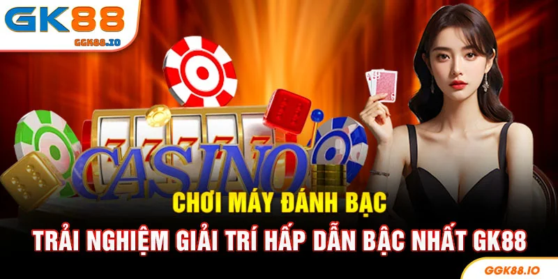 Chơi Máy Đánh Bạc - Trải Nghiệm Giải Trí Hấp Dẫn Nhất GK88